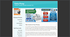 Desktop Screenshot of extraproxy.com
